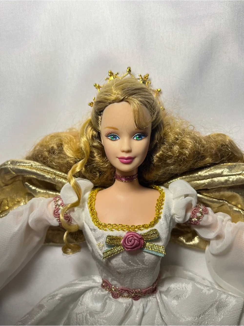Barbie Angel of Joy Doll 1998 Mattel Vintage Collectible Wings Outfit No Shoes